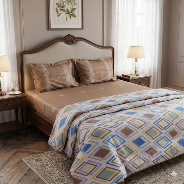 BEDSHEET COMFERTER SET,,,