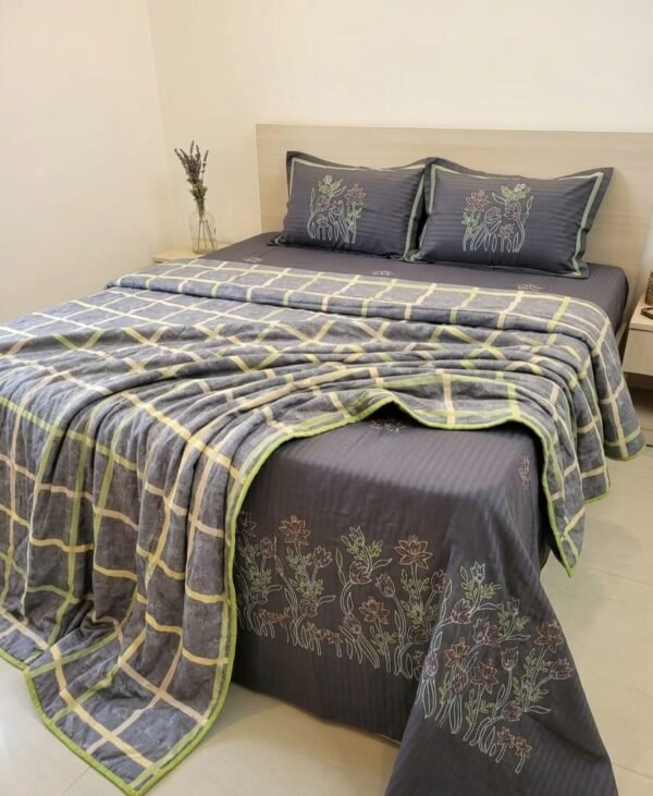 BEDSHEET COMFERTER SET,,,