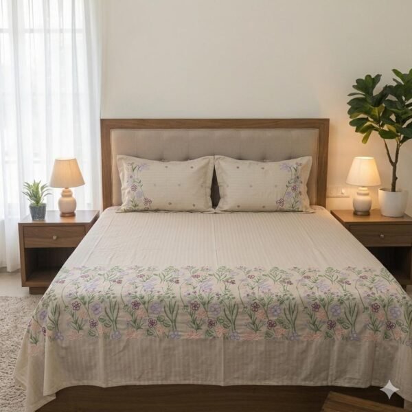 Embroidered Bedsheet